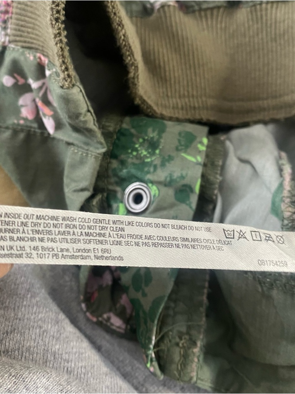 Free People Movement Printed Cargo Pants Large - Picture 3 of 7